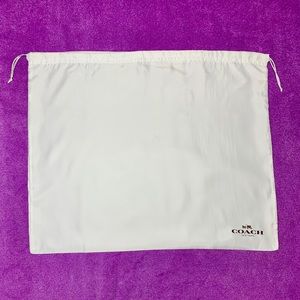 Coach dust bag